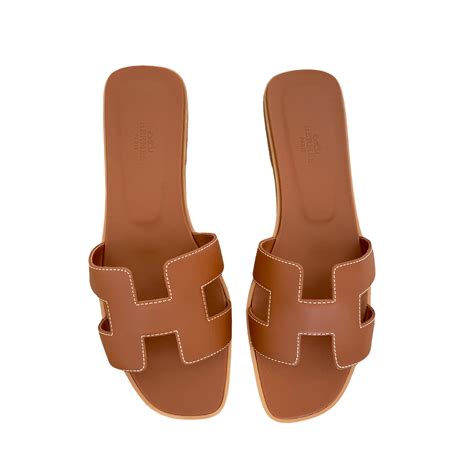 hermes oran sandals pre owned
